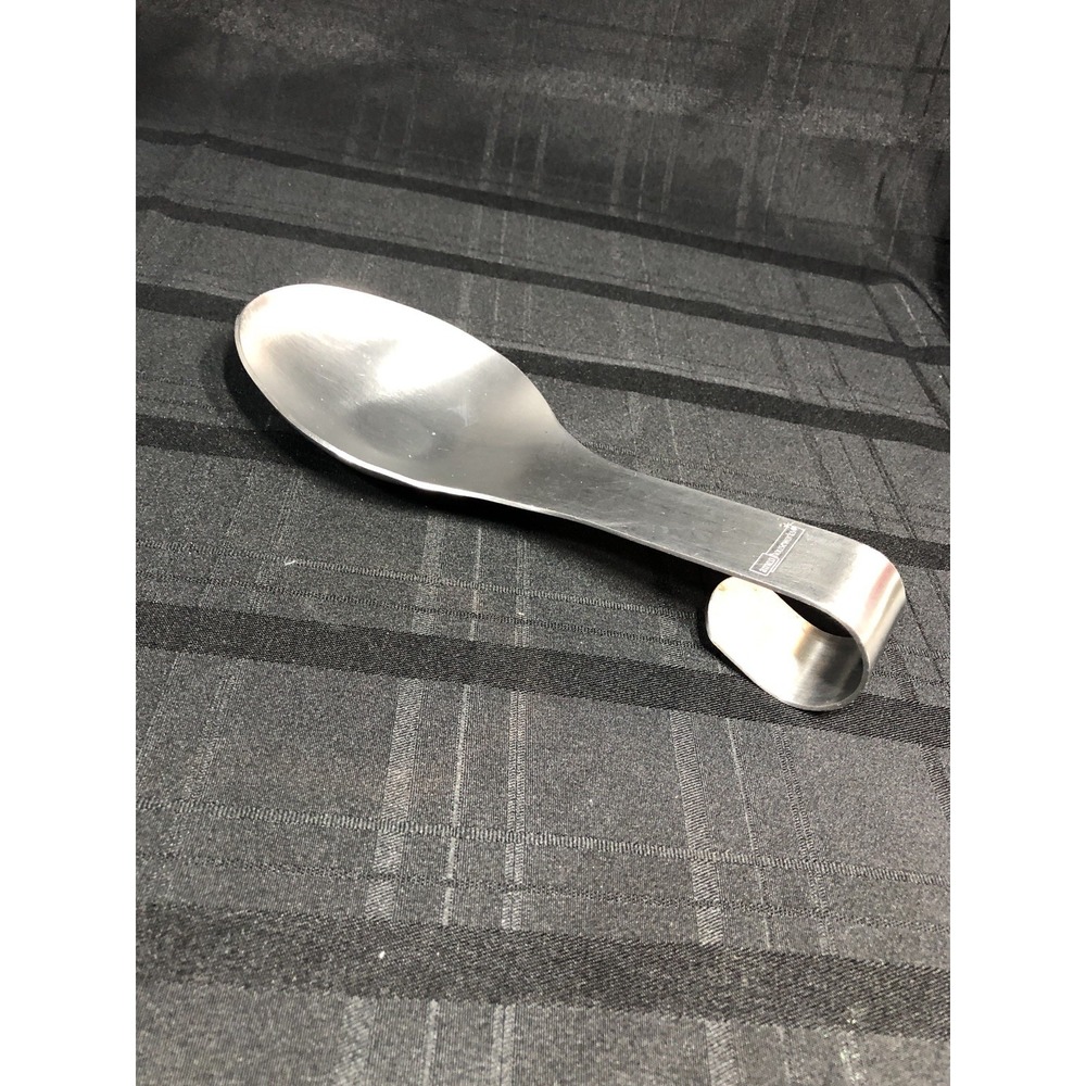 Amco Houseworks Stainless Steel Spoon Rest Single Spoon Spatula Rest 8158